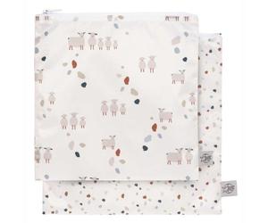 Set de 2 pochettes à Goûter 'snack' Tiny farmer Mouton Lässig® - Goû