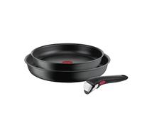 Set de 2 poêles 22 et 26cm avec poignée Ingenio Ultimate Tefal - Tous feux + induction - L7649343