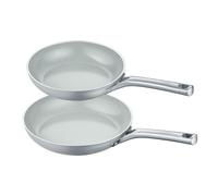 set de 2 poêles à frire 24+28 cm, aluminium, recy ris - b.free