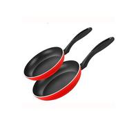 Set De 2 Poêles À Frire Induction 20-24cm Aluminium Forgé, Antiadhésif Sans Pfoa, , Rouge, Fagor, Maxima