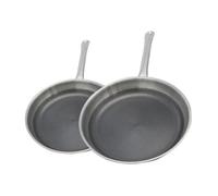 Set de 2 poêles à induction - ELO - Relief Solutions - Inox 18/10 ELODUR® Select antiadhésives - Ø 24 et 28 cm