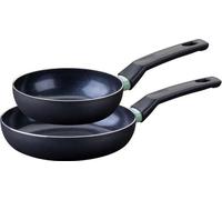 Set de 2 Poêles Antiadhésives Fackelmann Brandao, 16 cm et 20 cm, Céramique Sans , Tous Feux