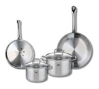 Set de 2 Poêles de cuisson 24 et 28 cm et 2 faitouts 16 et 20 cm Elo Profi Citrin