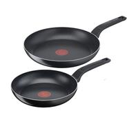 Set de 2 poêles - SHOP-STORY - Tefal Easy Cook & Clean - 24 & 28 cm - Tous feux sauf induction - Antiadhésif sans PFOA