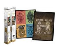 Set de 2 posters Harry Potter Tombs and Scrolls 52 x 38 cm papier plastifié brillant Or