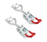 Set de 2 SOTECH Fermeture à Levier Loquet à Bascule M8 Force de retenue 600 kg, verrouillable acier galvanisé