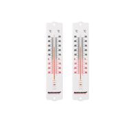 Set de 2 thermomètres d'intérieur avec affichage clair Fackelmann Tecno