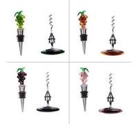 Set de 2 tire-bouchon à vin (1 modèle aléatoire) - Table Passion - Multicolore - Inox G