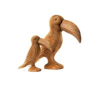 Set de 2 toucans bertrand bruts - - Marron - Bois