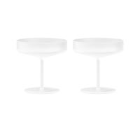Set de 2 verres à champagne Ripple H x Ø 11x10.5cm