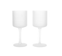 Set de 2 verres á vin blanc Ripple HxØ 16.8x7.2cm