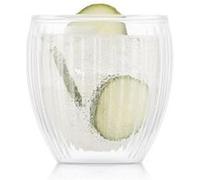 Set de 2 verres double paroi Pavina 20 odum - Transparent - Verre Transparent G