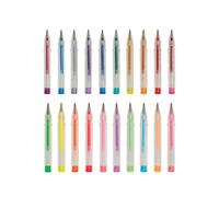 Set De 20 Mini Stylos Gel Parfumés Mini Doodlers ? Couleurs Pailletées, Néon Et Pastel Multicolor TU
