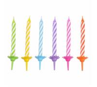 Set de 24 bougies d anniversaire