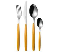 Guzzini - My Fusion, Set de 24 Couverts - Ocre, 16,8 x 7,5 x h25,5 cm - 110700165