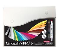 Set De 24 Marqueurs Graph'it Brush Essential