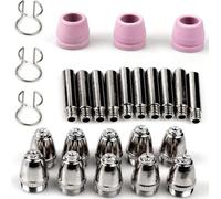 set de 26 accessoires pour le découpeur plasma WSD-60P P60 - Pièces détachées Plasma Parkside - Set de consommables pour torche de découpe