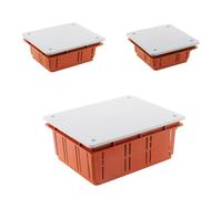 Set de 3 boîtes de dérivation à encastrer - Zenitech
