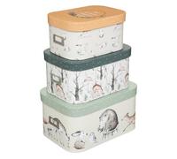 Set De 3 Boites De Rangement Enfant - Eleo Multicolore TU