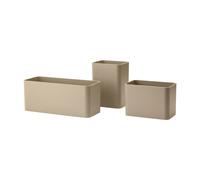 Set de 3 boîtes de rangement String système WxHxD 9x12x7cm/ 20x8x8cm /