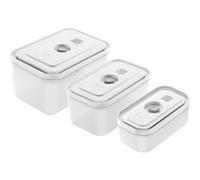 Zwilling – Set de boîtes sous-vide Fresh & Save – Plastique semi-transparent gris, S/M/L, 3 pièces