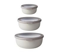 Set de 3 bols Cirqula Nordic white 350ml, 750ml, 1250ml Mepal