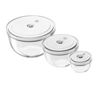 ZWILLING Set de 3 bols sous-vide Fresh & Save en verre S/M/L - 6 pièces