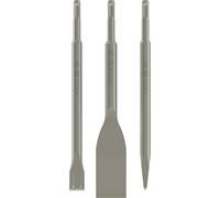 Bosch Set de 3 burins SDS Plus (burin, pic, large) 2607019159
