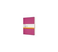 Set de 3 cahiers très grand format lignés Rose