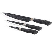 Tokio Kitchenware 3 couteaux avec lames en acier style "martelé"