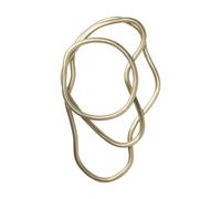 Ferm Living Dessous de plat Pond 3 pièces Laiton