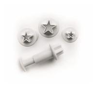 Set De 3 Emporte Pieces Etoile/Poussoir