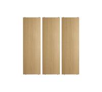 Set de 3 étagères String système 58x20cm WxHxD 58x2x20cm