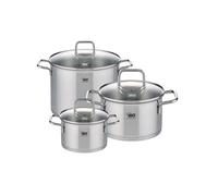 Set de 3 faitouts en inox 16 cm 20 cm et 26 cm Elo Citrin