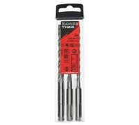 Set de 3 forets béton THOR SDS Plus à 2 taillants 6/8/10 x 160mm - - 155794