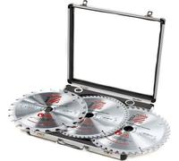 Set de 3 lames TCT en coffret alu