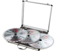 Set de 3 lames TCT en coffret alu