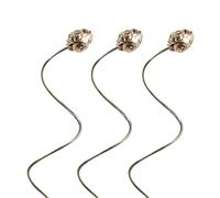 Set de 3 lampadaires de jardin More F H100cm 3x shade H10cm x Ø7cm/black iron base