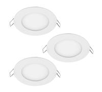 Set de 3 LED encastrables spots alu ronds chambre d'amis spot lampes à 1 flamme Paulmann 926.92