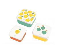 Set de boîtes à déjeuner Les Citrons Petit Jour (3x4) (x3) Multicolore TU