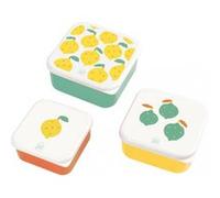 Set de 3 lunch box - les citrons