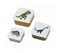 Set de 3 lunch box les dinosaures