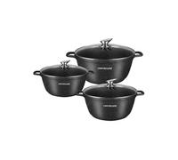 Signature Set de 3 Marmite 36-40-44cm Noir