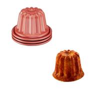 Moule à cannelé TEFAL Creabake trio cannelés 7.4 cm