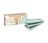 Set de 3 moules silicone layer cake rectangulaire Scrapcooking