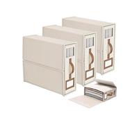 Set de 3 organiseurs de linge de lit pliables