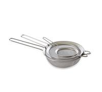 Set de 3 passoires à mailles fines en inox 10, 16, 18 cm Mathon
