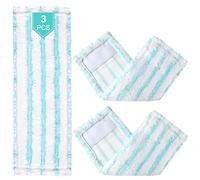 Set de 3 pièces de rechange - Chiffon de nettoyage pour Leifheit Profi XL Micro Duo/Coton Plus - Compatible avec les modèles de nettoyeurs de sol 55023/55045/55049 - Matériaux de haute qualité - Élim