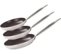 Set de 3 Poêles 24, 28 et 32 cm céramique sans Bistro Line Elo