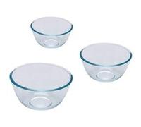 Set de 3 saladiers de préparation PYREX® (0,5 L, 1 L, 2 L) G